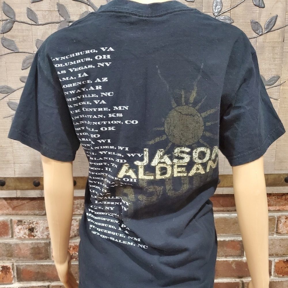 ❤️JASON ALDEAN Concert Tee 100% Cotton Size Small - Picture 6 of 7